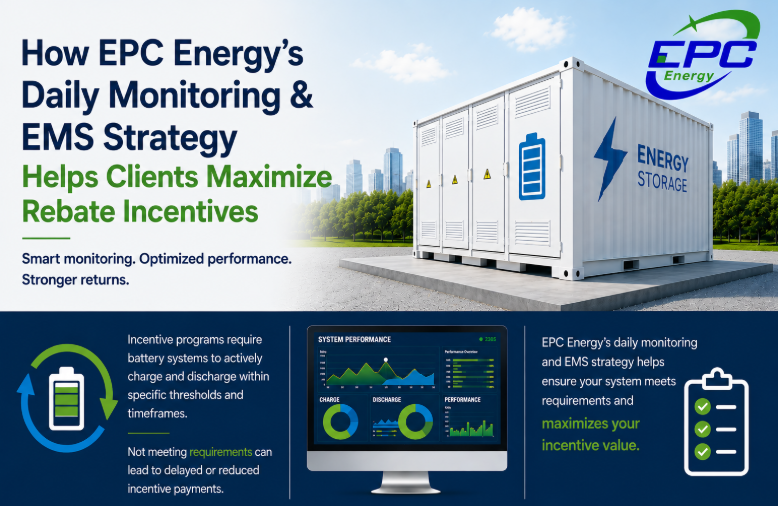 How EPC Energy’s Daily Monitoring & EMS Strategy Helps Clients Maximize Incentives